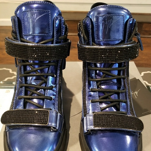 Giuseppe Zanotti Double Bar Sneaker  US Men 8 - Picture 4 of 8